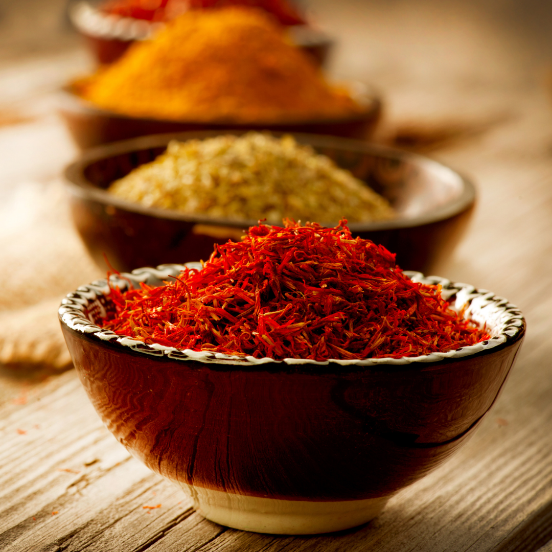 Spices are amazing health foods, especially with olive oil