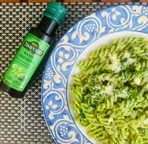 Pasta with cream of Baby Spinach Recipe – Timperio