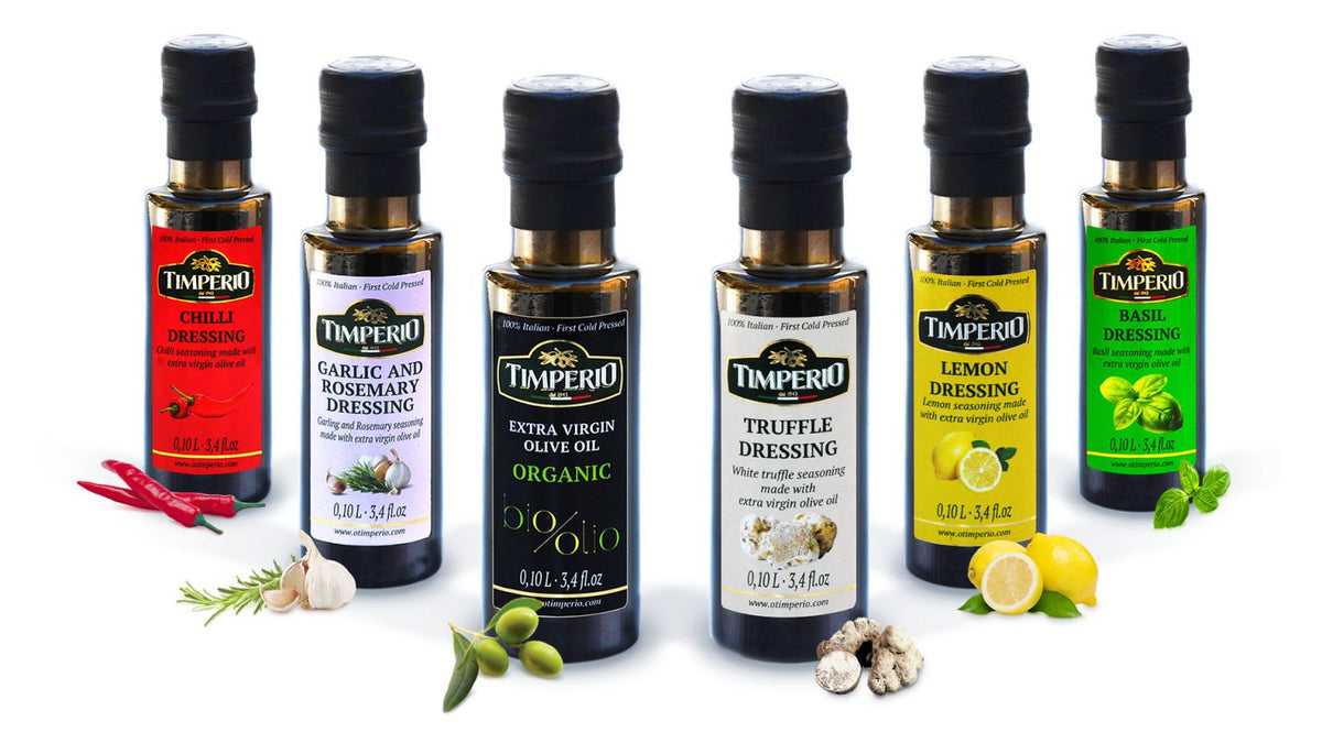5 Fantastic Flavoured Extra Virgin Olive Oils – Timperio