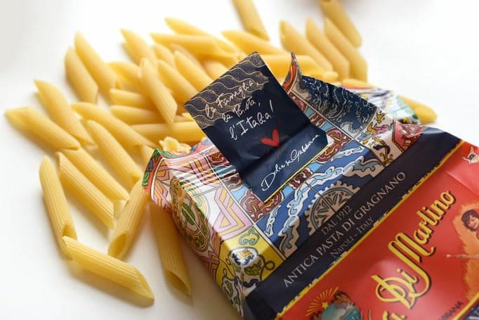 Penne Rigate limited-edition Dolce & Gabbana by Pastificio Di Martino (500 gr) - Timperio