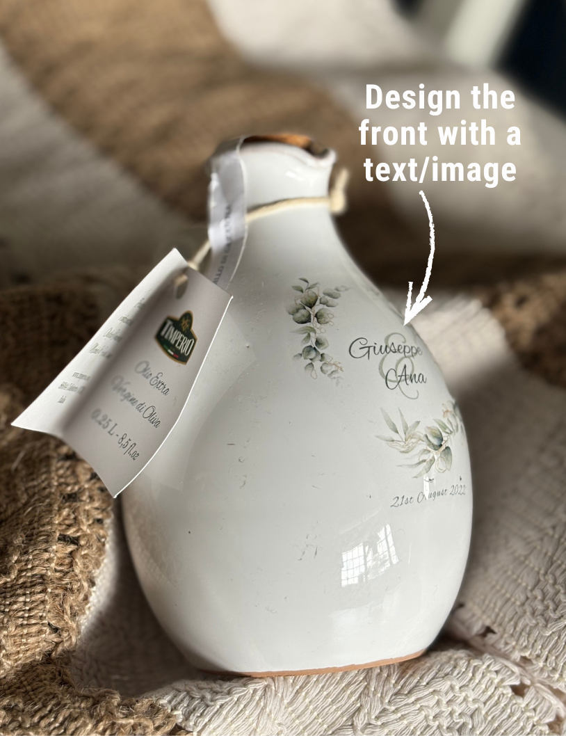Customised olive oil Jar - 250 ML