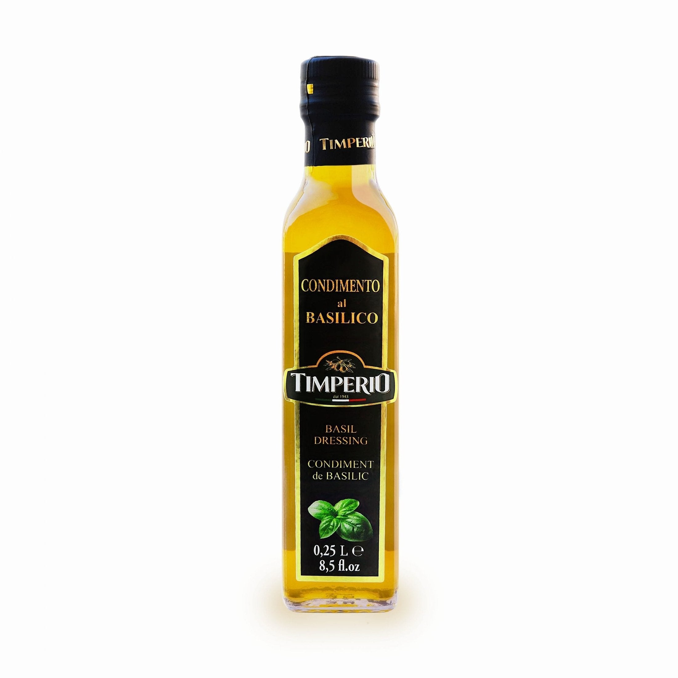 Basil flavoured EVOO - Timperio