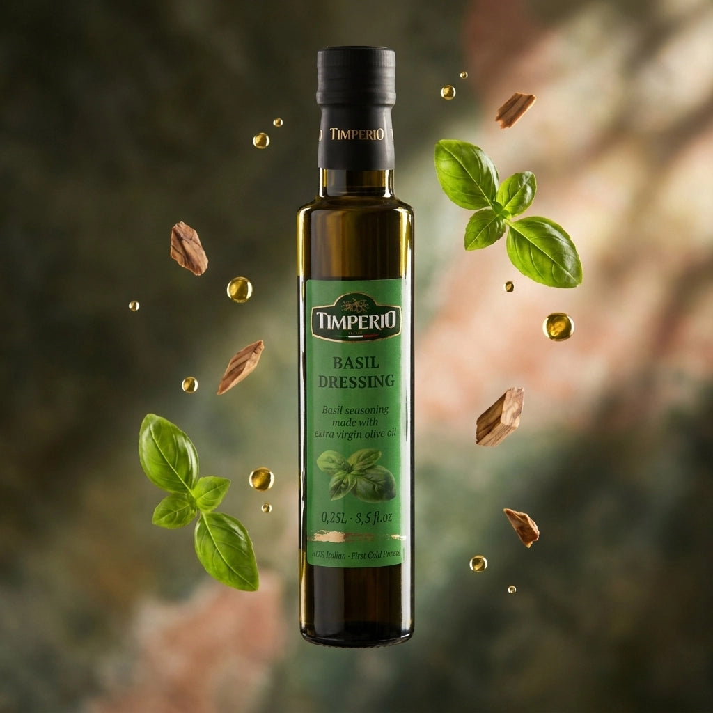 Basil flavoured EVOO