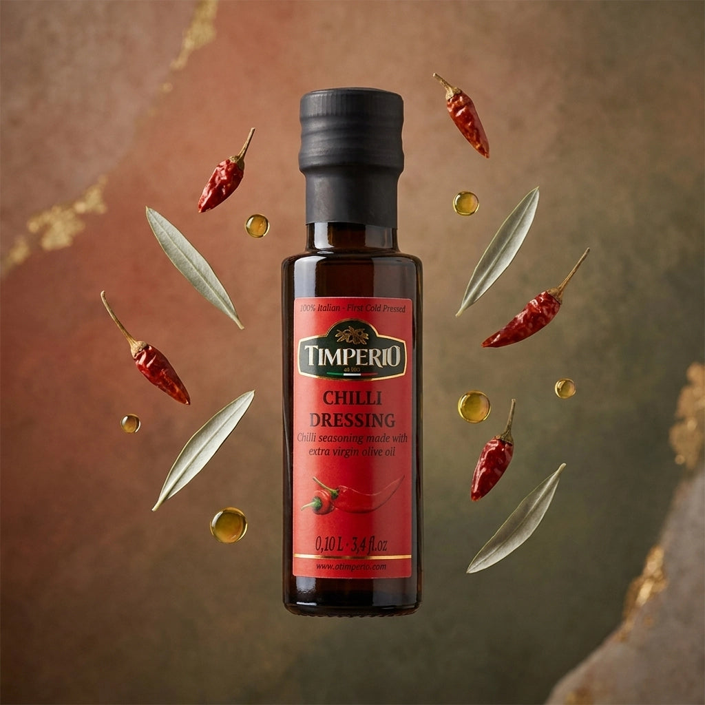Chili-pepper flavored EVOO
