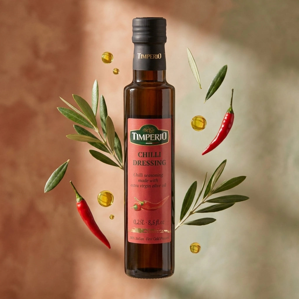 Chili-pepper flavored EVOO
