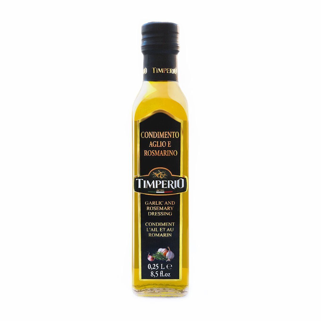 Garlic and Rosemary flavored EVOO - Timperio