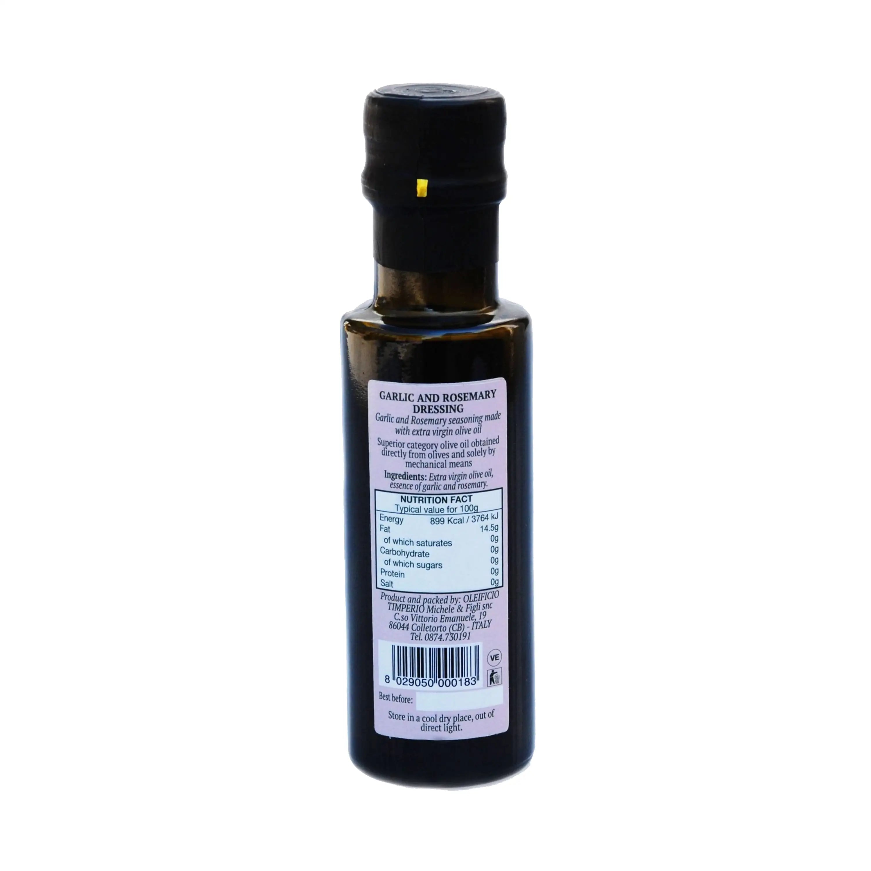 Garlic and Rosemary flavored EVOO
