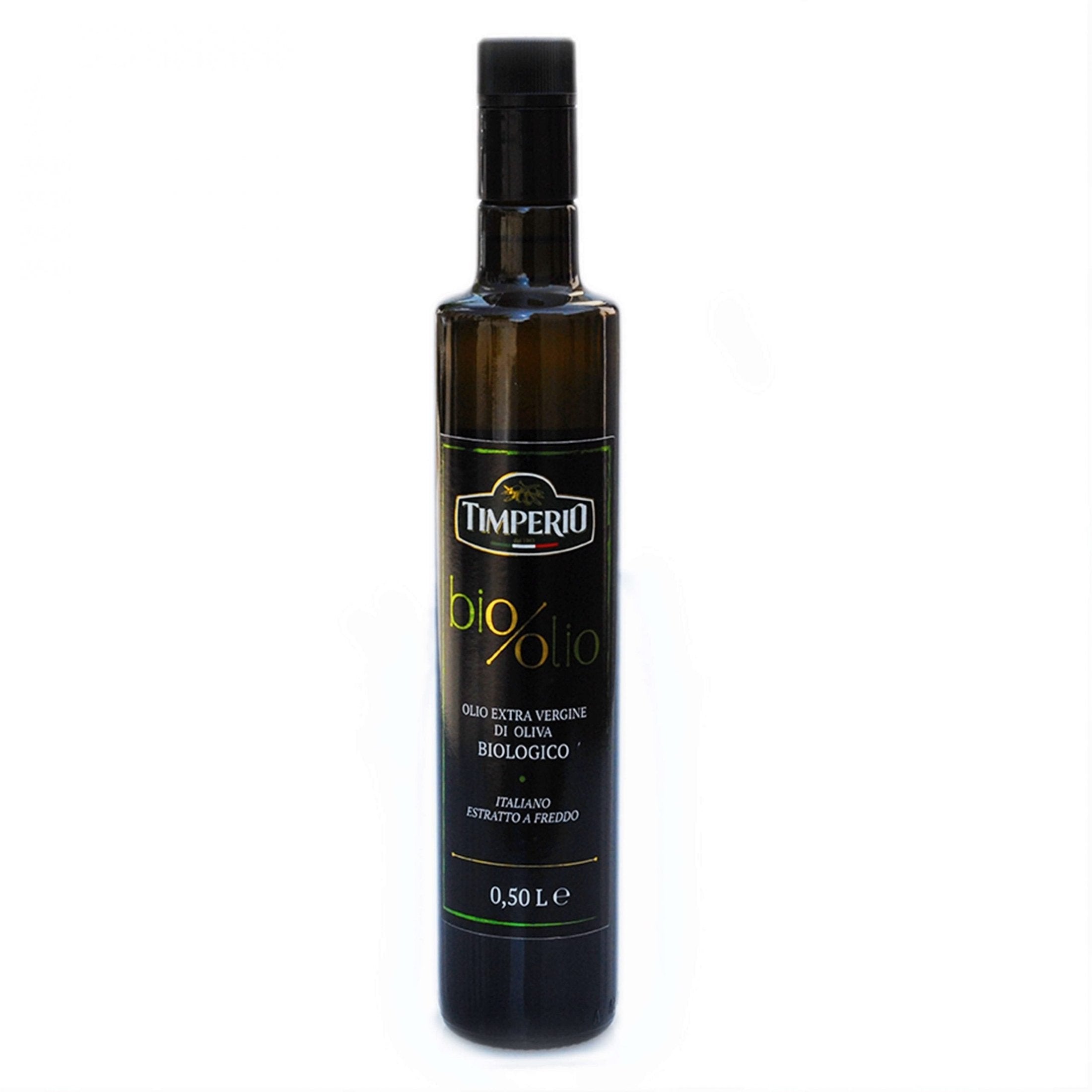 Organic-certified Bio/Olio EVOO - Timperio