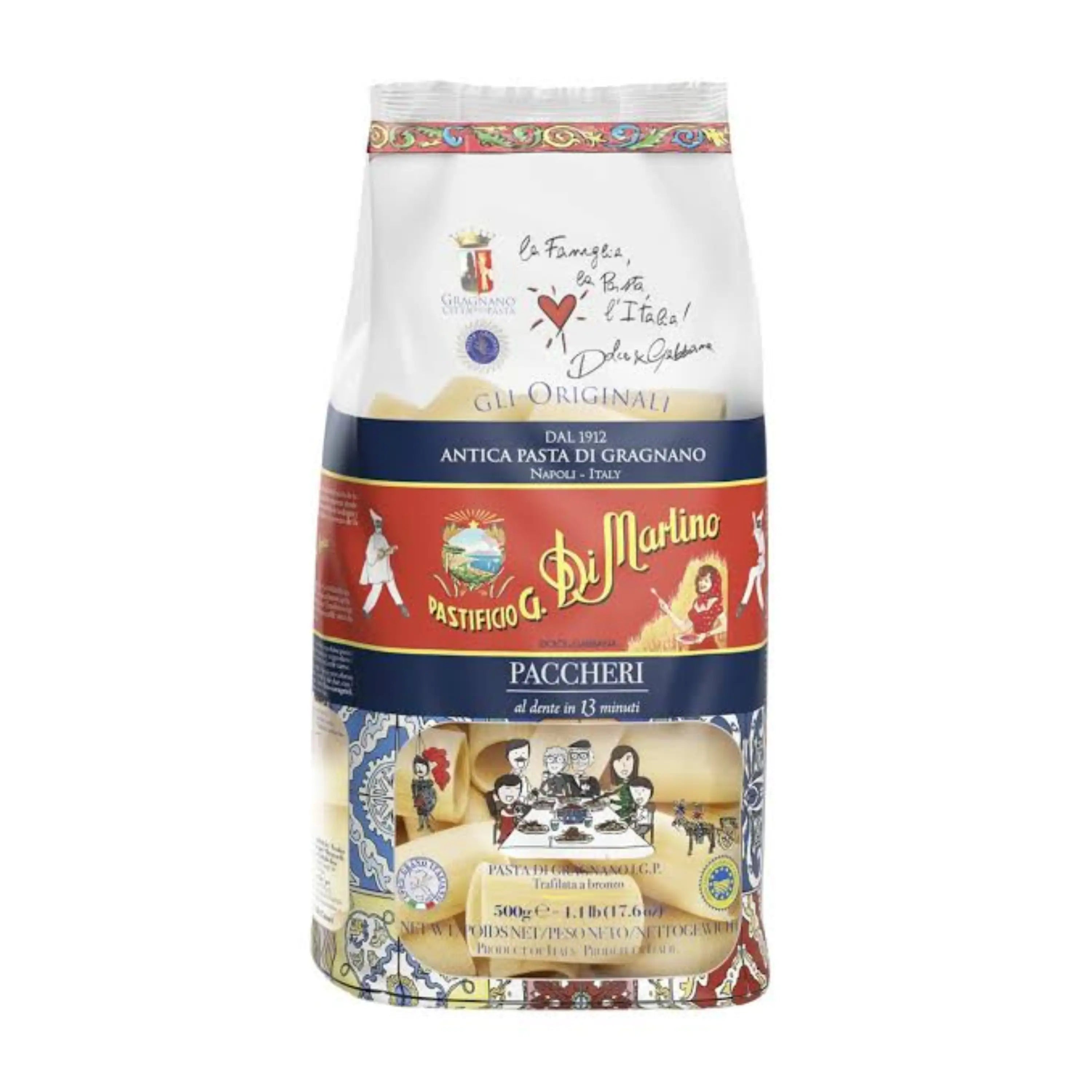 Paccheri limited-edition Dolce & Gabbana (500 g)