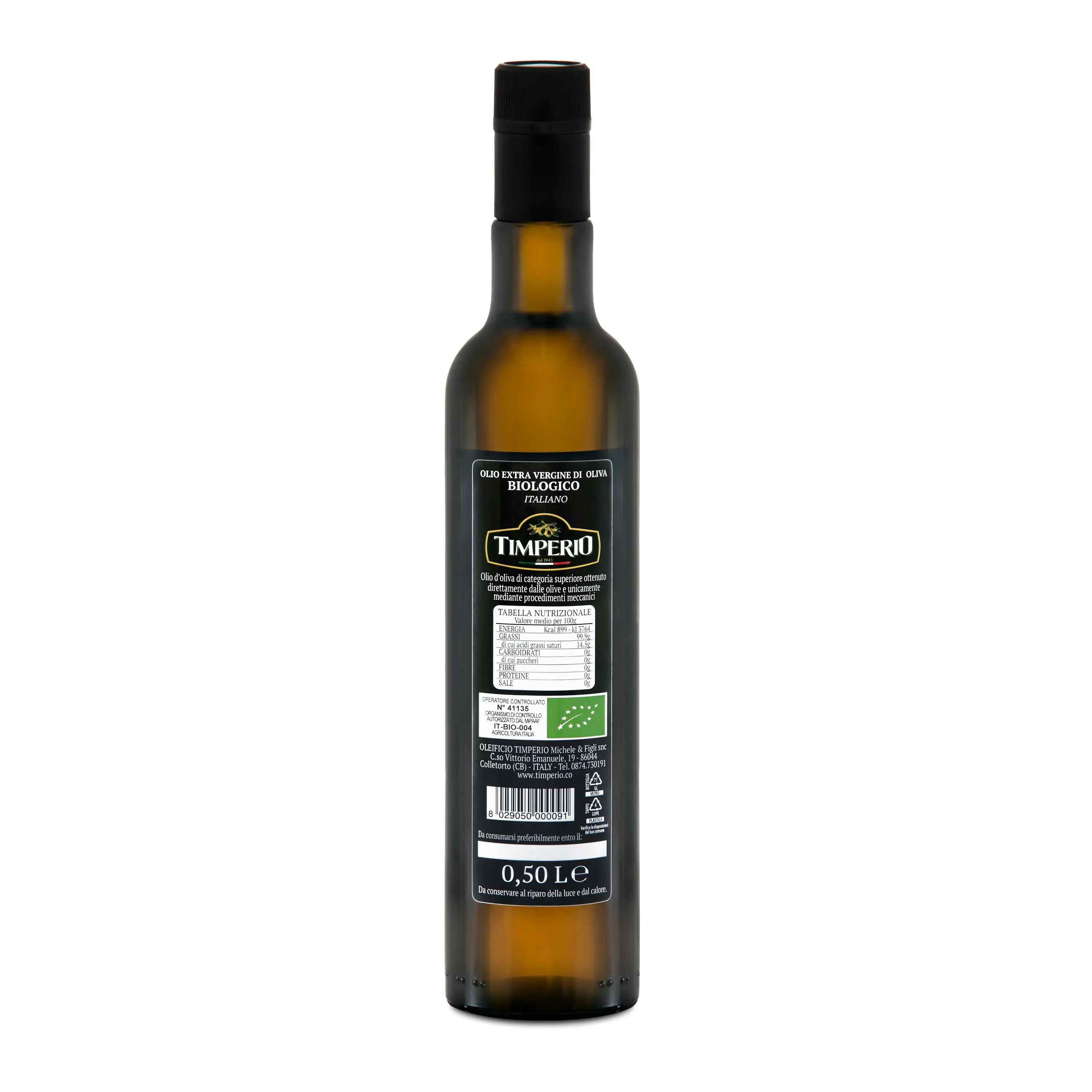 Organic-certified Bio/Olio EVOO