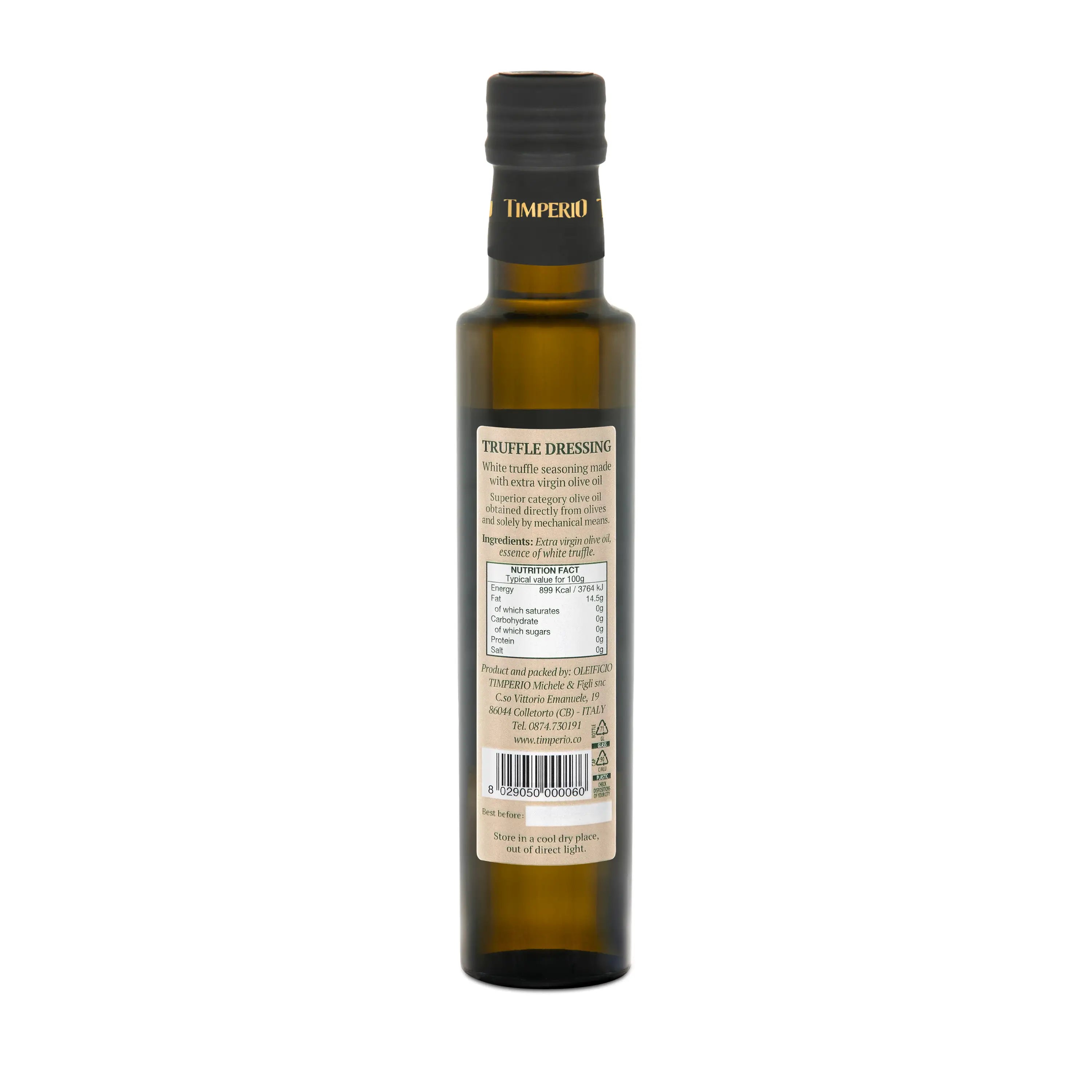 White-truffle flavored EVOO